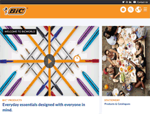 Tablet Screenshot of ie.bicworld.com